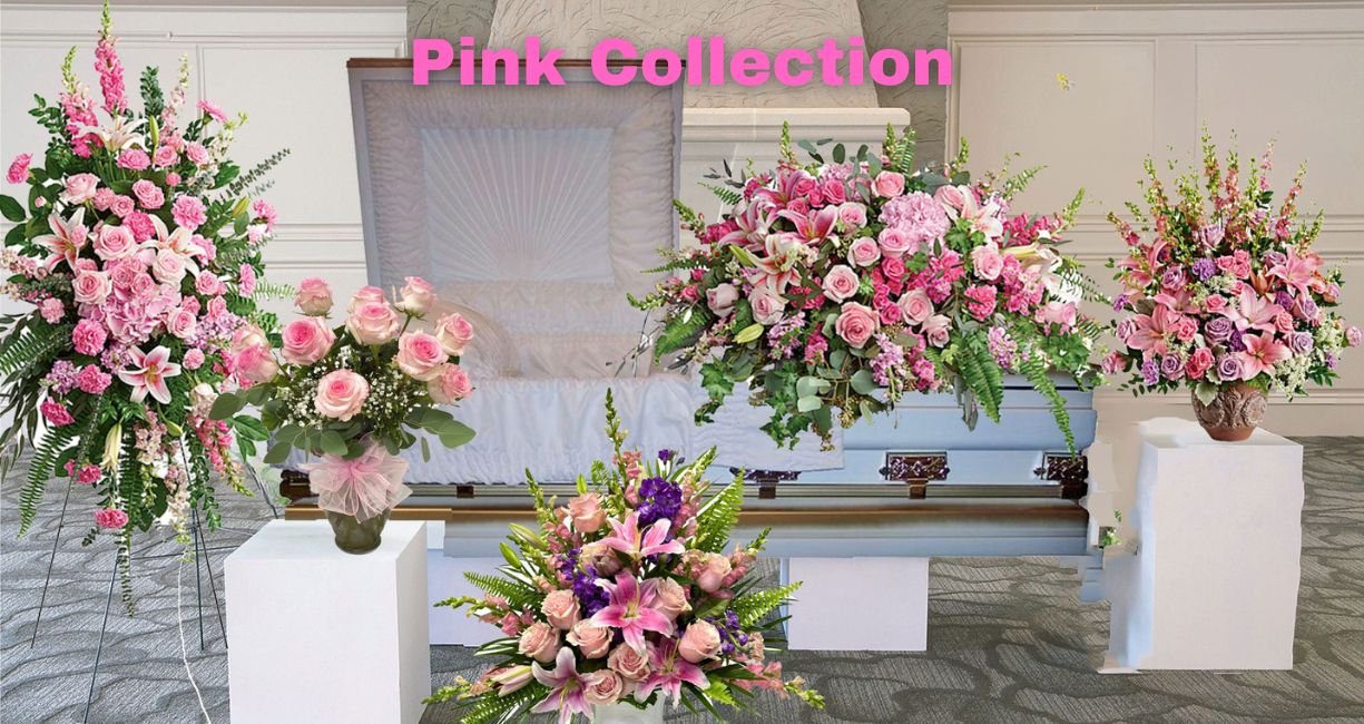 Pink Sympathy Collection from Knight's Flowers